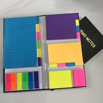 Personalized Memo Pad Sticky Notes Custom Logo Memo Pad Sticky Notes Book Set Customized